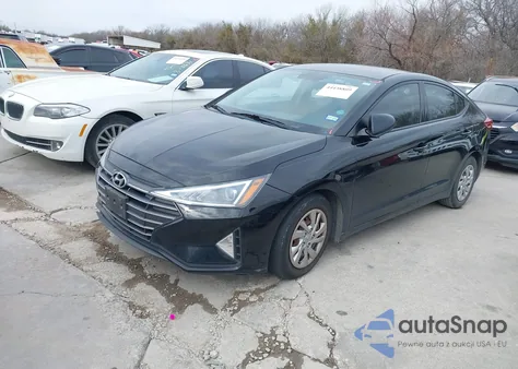 2019 Hyundai Elantra Se z USA, uszkodzony, nr VIN 5NPD74LF3KH460098